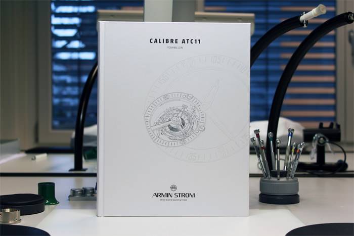 «CALIBRE ATC11 Tourbillon» Libro de Armin Strom