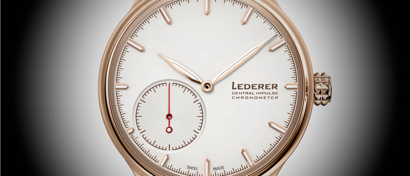 Bernhard Lederer: el Central Impulse Chronometer