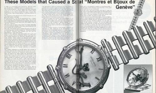 1984: Cuando Gerald Genta cambió el establishment de la relojería