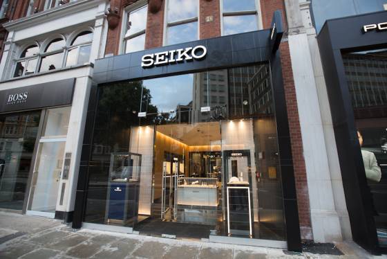 Seiko abre su boutique insignia en Londres 