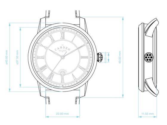 La Camden Watch Company lanza el primer modelo automático