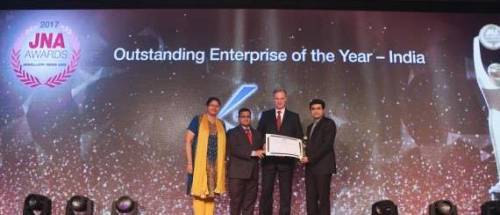 Nota de prensa - Kiran Gems es premiada como Empresa Destacada del Año - India 