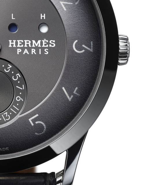 Fundido a gris: el nuevo Slim d'Hermès GMT