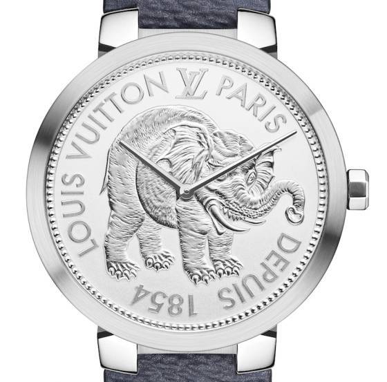 Presentando el Tambour Slim Monogram Savane de Louis Vuitton