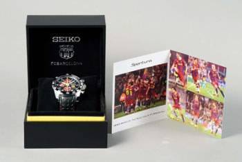 El Seiko Sportura FC Barcelona Chronograph