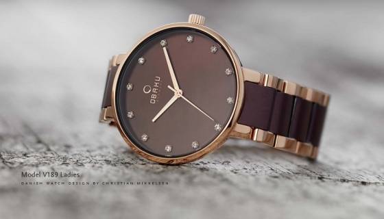 Think link: Introduciendo el nuevo reloj de pulsera V189 de Obaku
