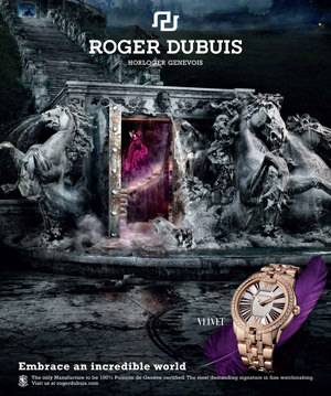 Nueva campaña de publicidad para Roger Dubuis