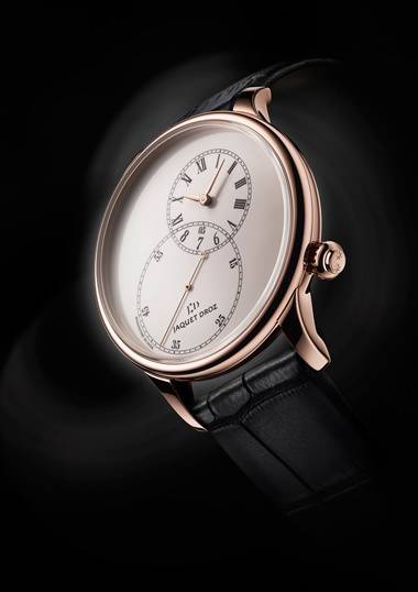 GRANDE SECONDE OFF-CENTERED ENAMEL de Jaquet Droz