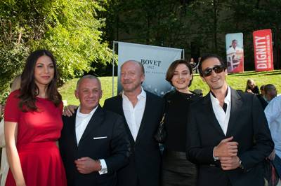 Bovet y el Artists for Peace and Justice Festival Lunch