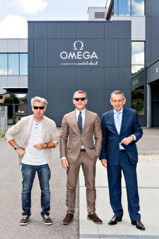  Daniel Craig vió donde se hacen los Omegas de James Bond