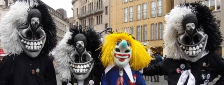 Carnaval de Basel en la Marktplatz