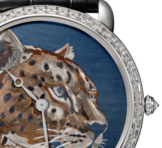 Los relojes de Cartier incandescentes con colores animales