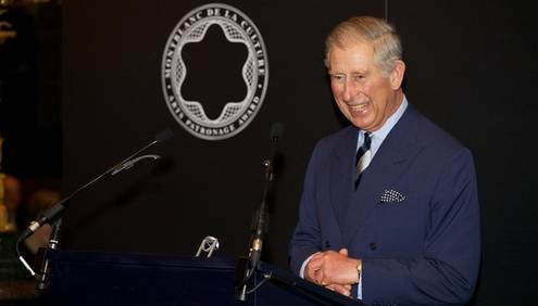 SAR el Principe de Gales recibe el Montblanc de la Culture Arts Patronage Award