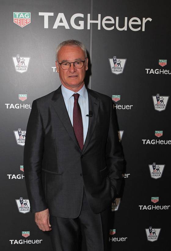 El Campeón Claudio Ranieri se une a TAG Heuer