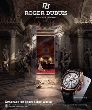 Nueva campaña de publicidad para Roger Dubuis