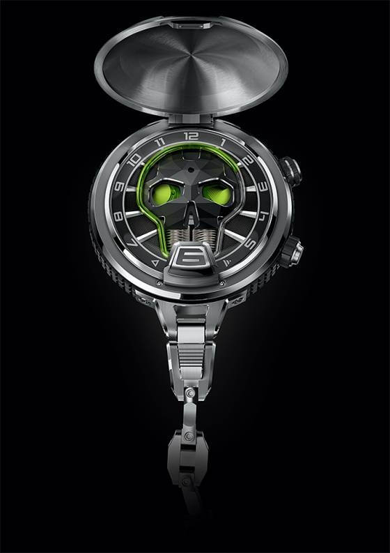 HYT desvela su primer reloj de bolsillo, el Skull Pocket