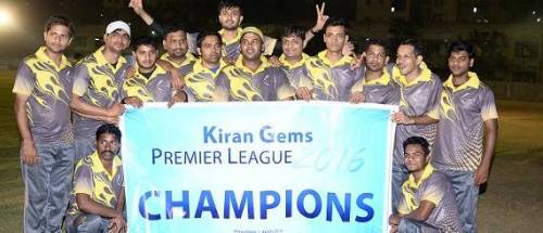 Kiran Gems Premier League 2016: Mezclando las Causas con el Cricket