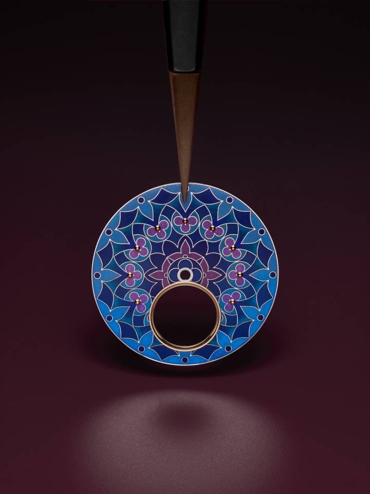 Louis Vuitton presenta el Tambour Moon Flying Tourbillon Kaleidoscope