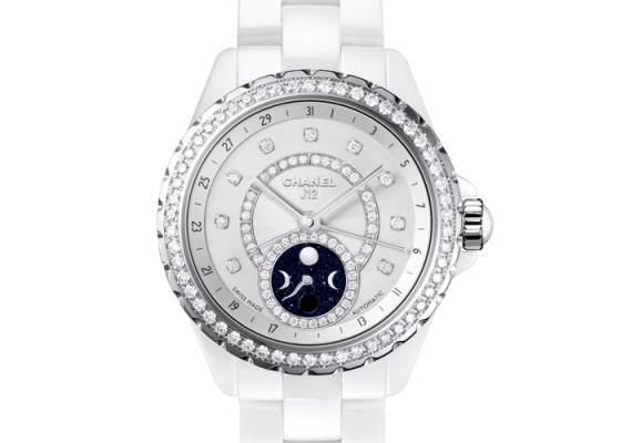 Chanel J12 Moonphase, hora exquisita