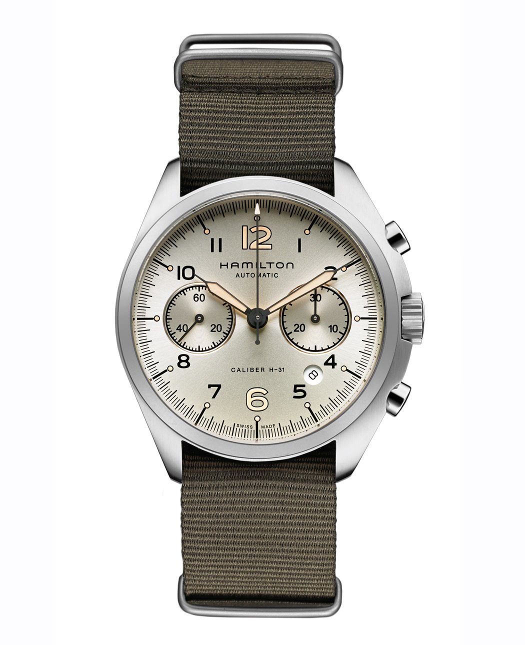 KHAKI PILOT PIONEER AUTO CHRONO de Hamilton