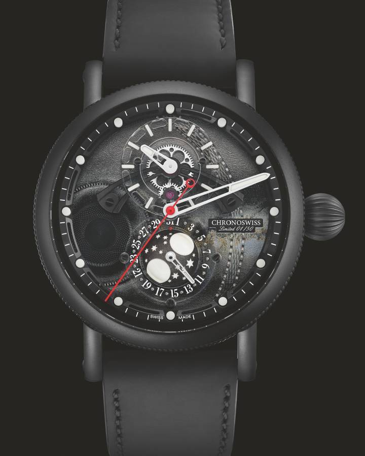 Chronoswiss abraza la oscuridad con el Space Timer Black Hole