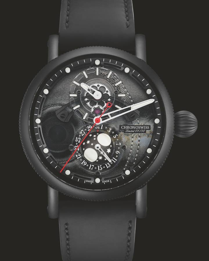 Chronoswiss abraza la oscuridad con el Space Timer Black Hole