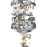 An exploded view of the RD620 calibre by Roger Dubuis