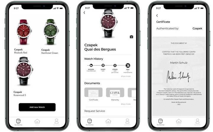 Czapek & Cie ha unido fuerzas con la startup Adresta con sede en Zurich para implementar certificados digitales que rastrean el ciclo de vida de sus relojes.
