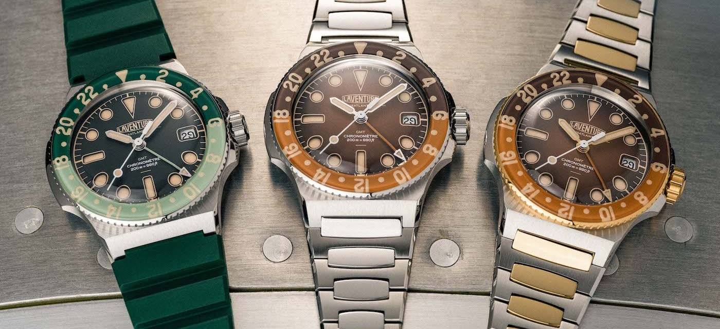 Laventure presenta tres Transatlantique II GMT más pequeños