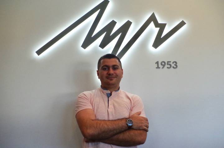 Rafik Sarkisian, director de desarrollo de la fábrica de Luch en Minsk (Bielorrusia) desde 2020