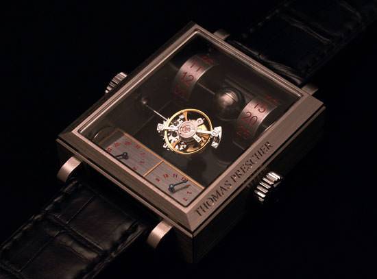 MYSTERIOUS AUTOMATIC DOUBLE AXIS TOURBILLON de Thomas Prescher