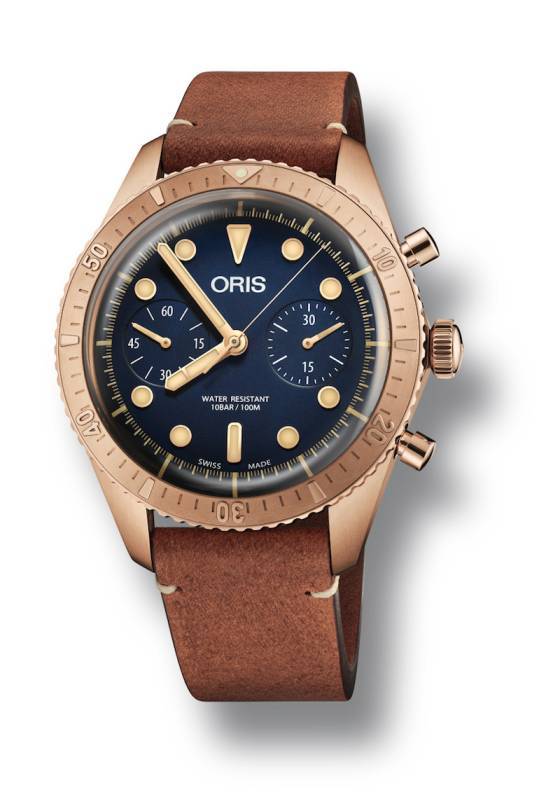 Oris Lanza el Special Carl Brashear Chronograph en Bronce