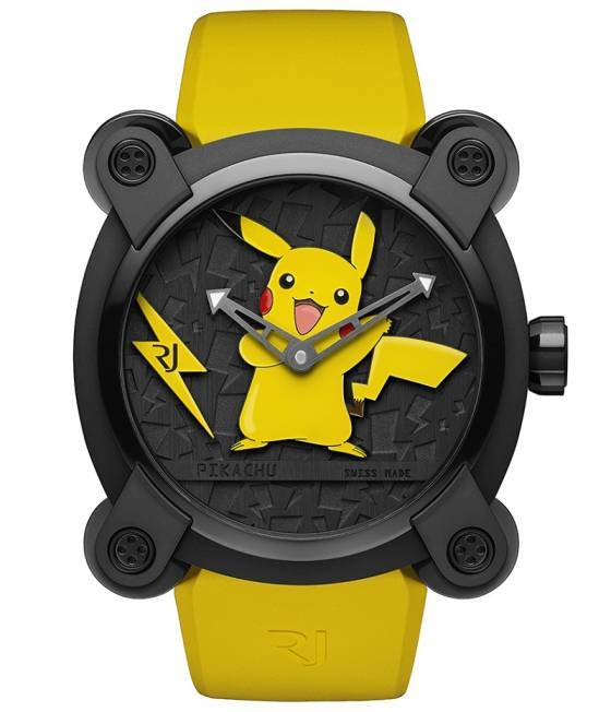 Romain Jerome juega con Pokémon