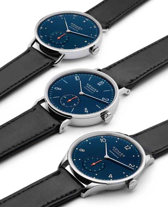 NEOMATIK COLLECTION MIDNIGHT BLUE de Nomos Glashütte