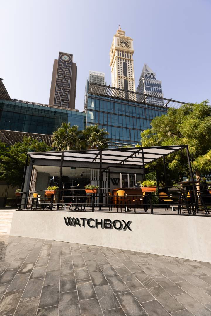 WatchBox durante la Dubai Watch Week