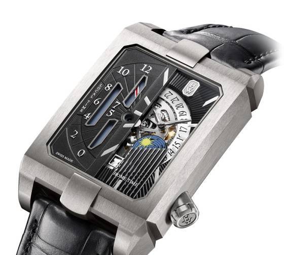 Harry Winston añade el peso de la experiencia al Avenue Dual Time Automatic