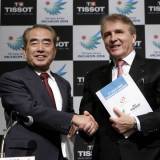 Kim Young-Soo, izquierda, y François Thiébaud, derecha