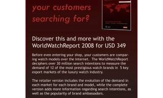 Un estudio de mercado como ningún otro: World Watch Report 2008