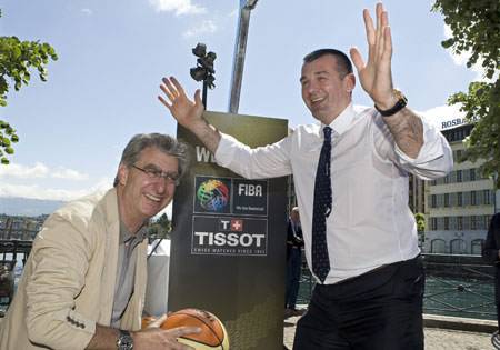 FIBA y Tissot SA anuncian su sociedad para los próximos cuatro años