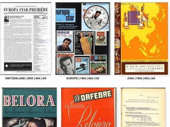 Nuevos archivos relojeros on-line (1936-2021)
