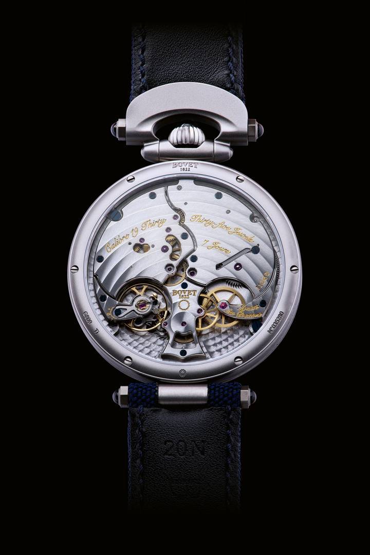 Bovet 1822 19Thirty Blue Meteorite: un trozo de cielo