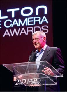Harrison Ford en los premios Hamilton “Behind the Camera” awards