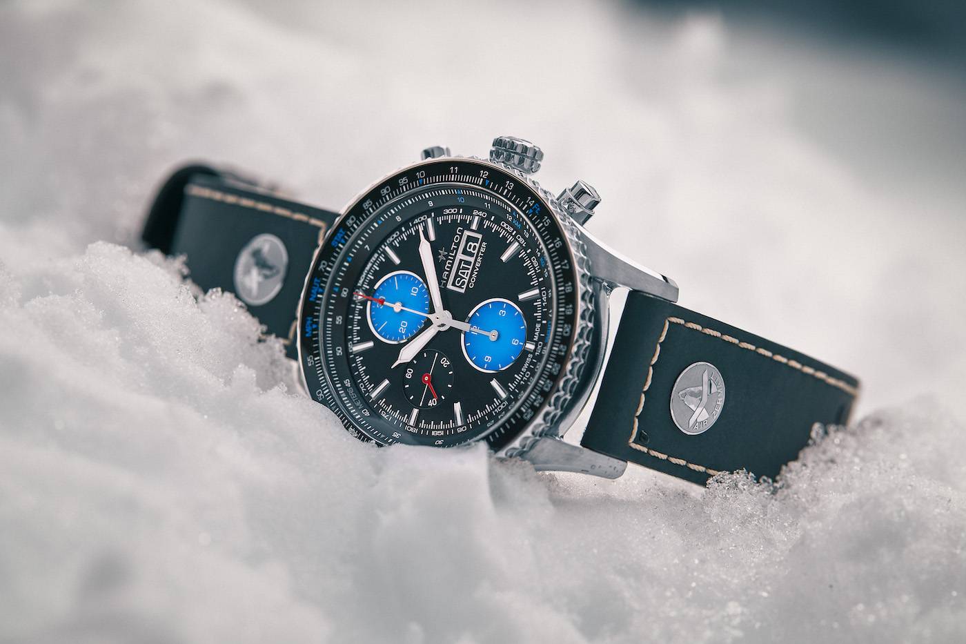 Presentando el reloj especial de Hamilton para Air Zermatt