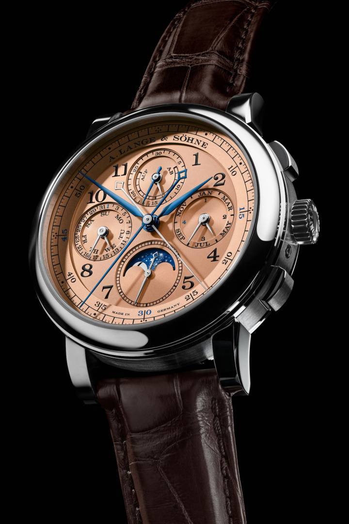 A. Lange & Söhne presenta la edición exclusiva de boutique del 1815 Rattrapante Perpetual Calendar