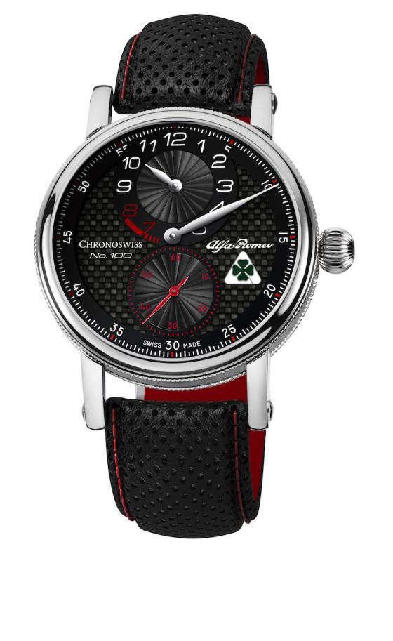 Chronoswiss y Alfa Romeo aceleran su colaboración con un reloj de edición limitada
