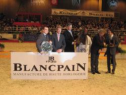 Blancpain en el Campeonato Mundial Arabian Horse