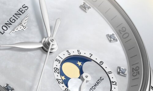 Longines presenta un nuevo Moon Phase de 34 mm en su colección Master