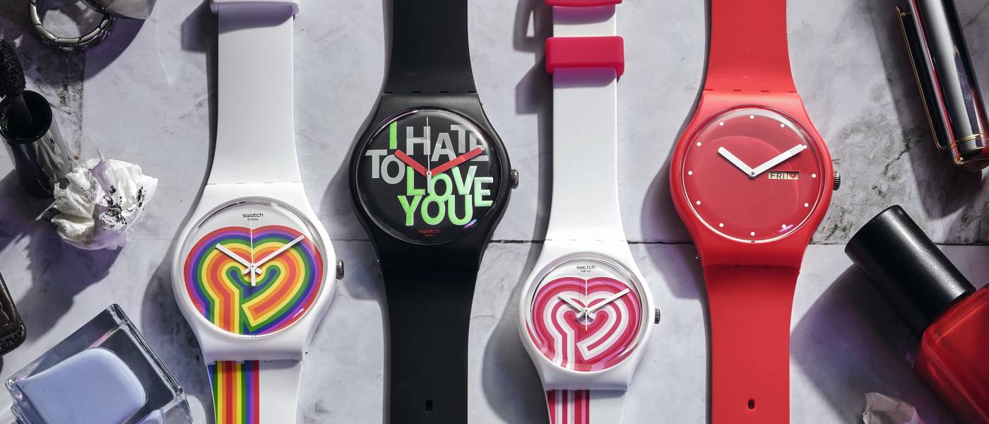 Swatch Heartbreak: un giro en el día de San Valentín