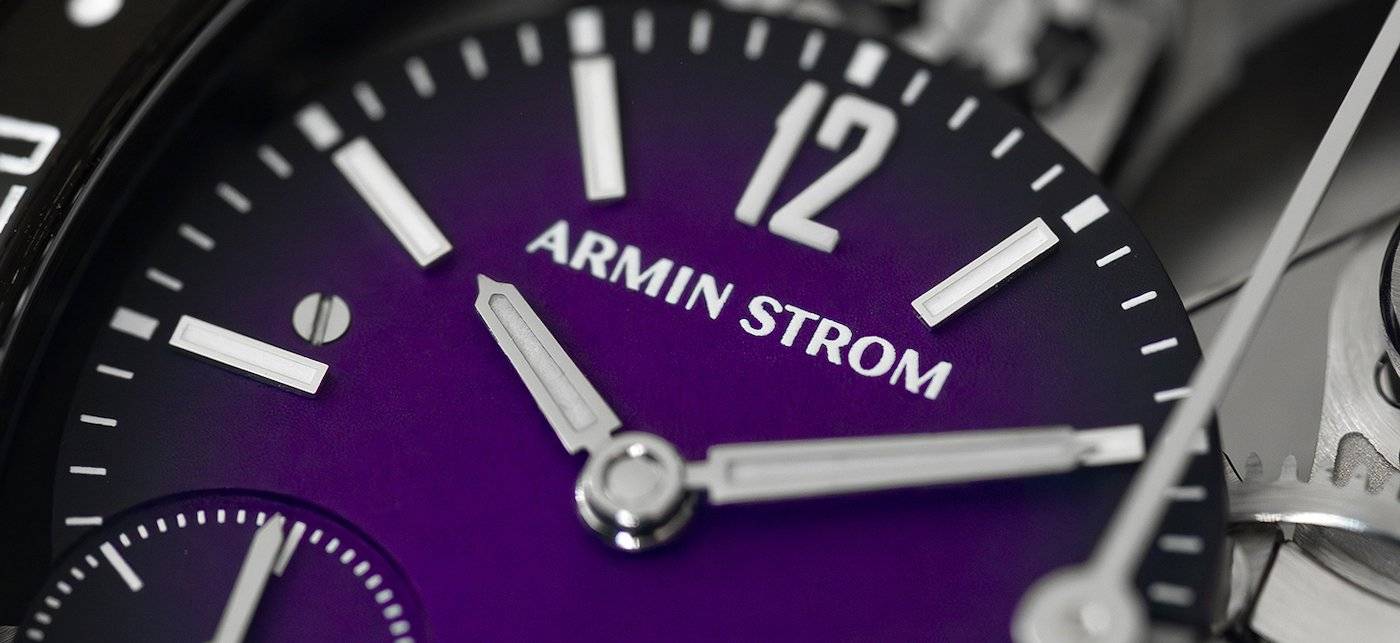 Armin Strom Orbit Purple presenta la visualización de fecha a demanda