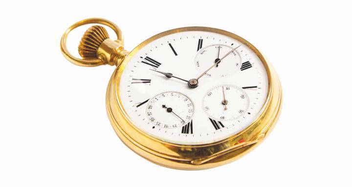 Carl Suchy & Söhne, reloj de bolsillo del S. XIX 